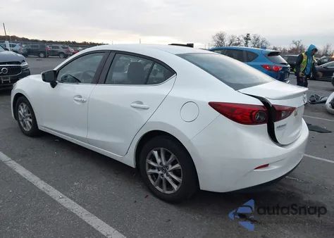 2016 Mazda Mazda3 I Touring z USA, uszkodzony, nr VIN JM1BM1V7XG1301310